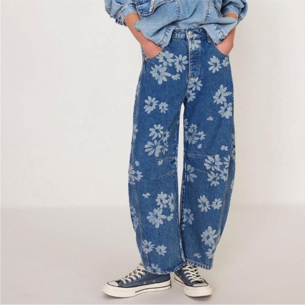 We The Free Denim Button-Up Jeans